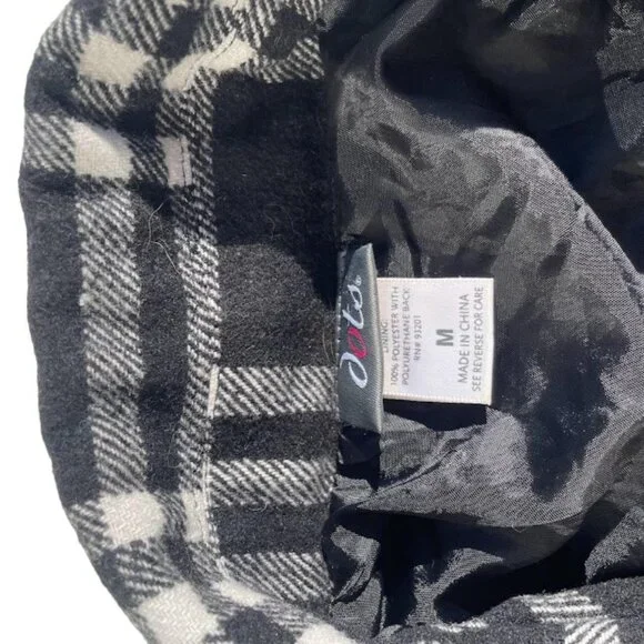 Dots Black and White Plaid Jacket - Picture 7 of 7